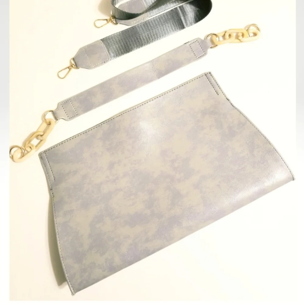 Gray Statement Bag